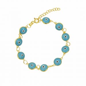 Grande blue Nazar Armkette