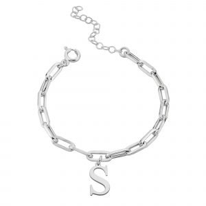 Letterarmkettchen Silber