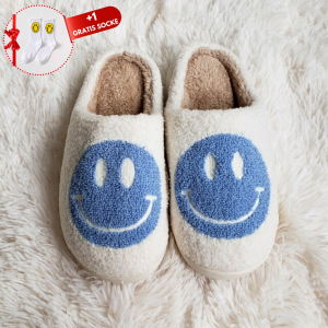 Airfoot Smiley Weiß-Blau / 37/38 (entspr. Größe 35/36)