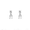 Sibi Pearl & Diamond Ohrstecker – Bild 2