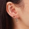 Solid Heart Ohrstecker – Bild 2