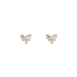 V 3 Diamonds Ohrstecker