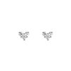 V 3 Diamonds Ohrstecker