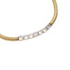 7 Diamonds Round Snake Skin Armband – Bild 2