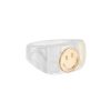 Golden Smiley No.1 Resin Ring – Bild 3