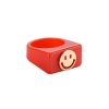 Golden Smiley No.2 Resin Ring – Bild 2
