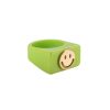 Golden Smiley No.2 Resin Ring