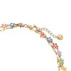 Colorful Enamel Flower 2 Layer Fußkette – Bild 3