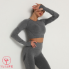 Gymfit Longsleve Top Dunkles Grau / M