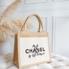 Fashion Jute Bag Beige – Bild 2