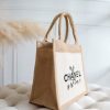 Fashion Jute Bag Beige – Bild 4