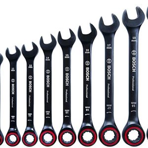 Bosch Professional 10 tlg. Ratschenschlüssel