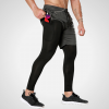 Saklent Hybrid Shorts Long Dunkelgrau / M