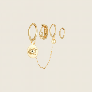 3in1 Eye Set Ohrringe