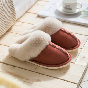 Airfoot Fluffy Rot / 38/39 (enstpr. Größe 36/37)
