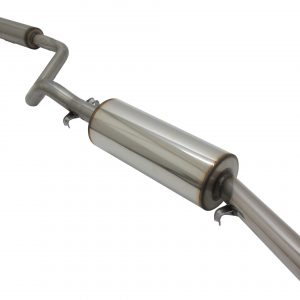 Edelstahl Abgasanlage 55mm Sportauspuff VW Golf 1 1x60mm gerade mit ABE