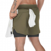 Saklent Hybrid Shorts Khaki / XXL