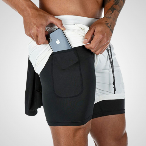 Saklent Hybrid Shorts Weiß / L