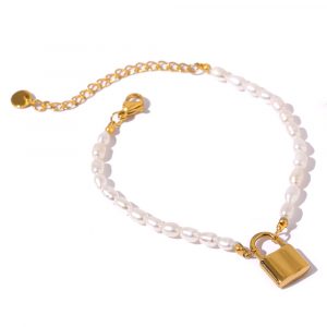 Pearl Lock Bracelet