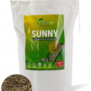 Greenyp Sunny – dürreresistenter Trockenrasen 5kg / 200m²