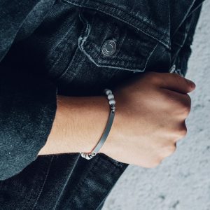 Howlith Heart Couple Armband