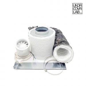 Abluftset Prima Klima Eco Mini 240m3/h | Quietline Duo ø100mm | sehr leise 32 dBA