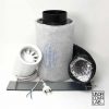 Abluftset CAN Lite 150 | ø100mm Flansch | Quietline 100 | ultra leise bei 25 dB(A) – Bild 2
