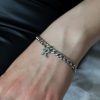 Armkette mit Initial – Bild 2