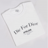 Oversized Shirt – Die For Dior – White - S