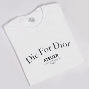 Oversized Shirt – Die For Dior – White – S