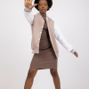 College Jacke Beige - S/M – Bild 4