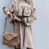 Fave Dress - Beige