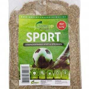 Greenyp Sport – strapazierfähiger Sport-& Spielrasen 0,8kg / 35m²