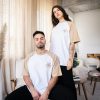 Vintage Baseball Partner T-Shirt´s mit Wunsch Buchstaben & Namen