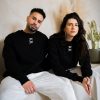 Since Partner Sweater mit Wunsch Buchstaben & Datum
