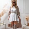 Asymmetrische Long-Bluse
