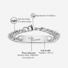 Edelstahlarmband Herren Silber – Bild 3