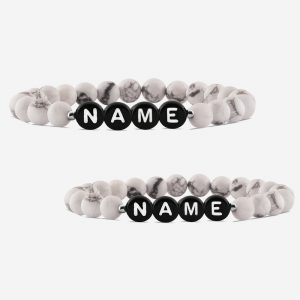 Howlith Black Partnerarmband