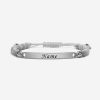 Damenarmband Howlith mit gravur