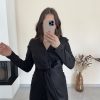 basic dress Black – Bild 2