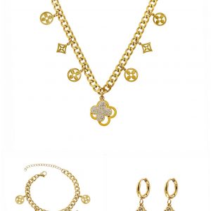 Lucky 3er Set Silber