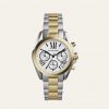 Michael Kors Bradshaw Gold-Silber Damen Uhr