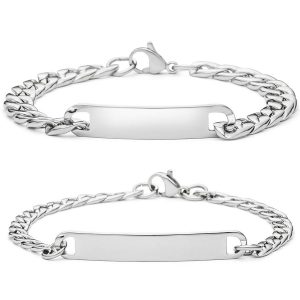 ALL SILVER PARTNERARMBAND