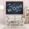 "NOW" Leinwand | Wandbild – Bild 4