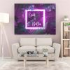 "Glow in den Blättern" Leinwand | Wandbild – Bild 4