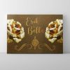 "Zwei Goldene Rosen" Leinwand | Wandbild – Bild 2