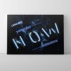 "NOW" Leinwand | Wandbild – Bild 2