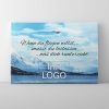 "Eisige Berge" Leinwand | Wandbild