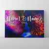 "Kiss mit Glitter" Leinwand | Wandbild