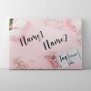 Leinwand Rosa Blumen